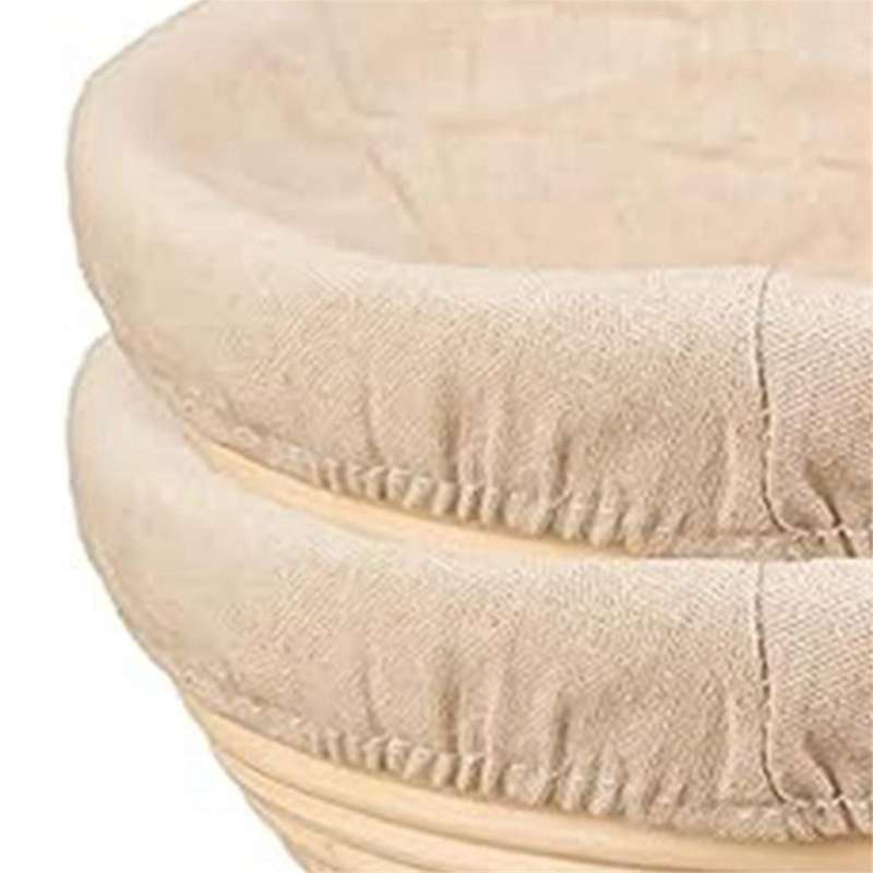 2pcs Bread Proofing Basket Cloth Cover Combination, Bread Protection Basket, Baking Bowl for Sourdo