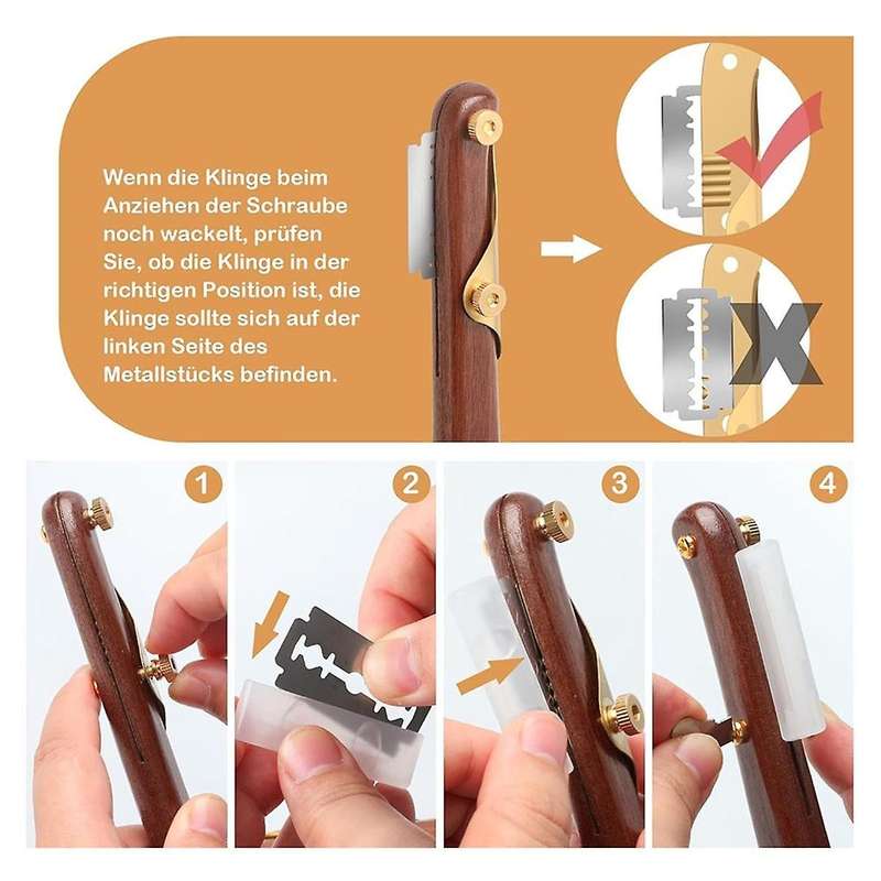 2Pcs Bread Lame Tool Knife Sourdough Scoring Tool with 10 Pcs Replaceable Blades Wooden Handle Lame
