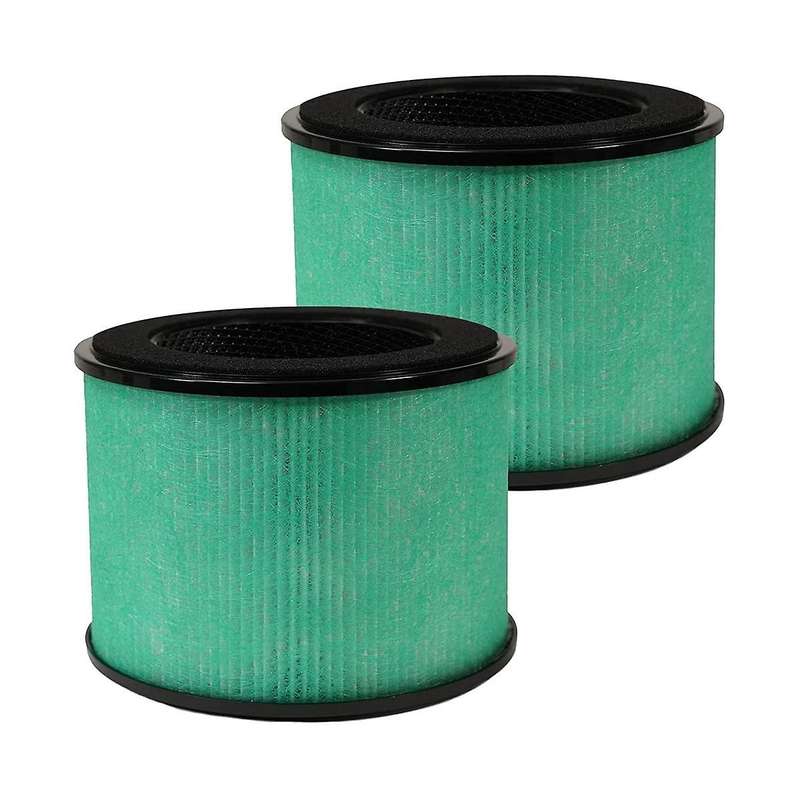 2pcs Bs-08 3-in-1 True Hepa Replacement Filter H13 Grade Compatible for Partu Bs-08 Hepa Air Purifi