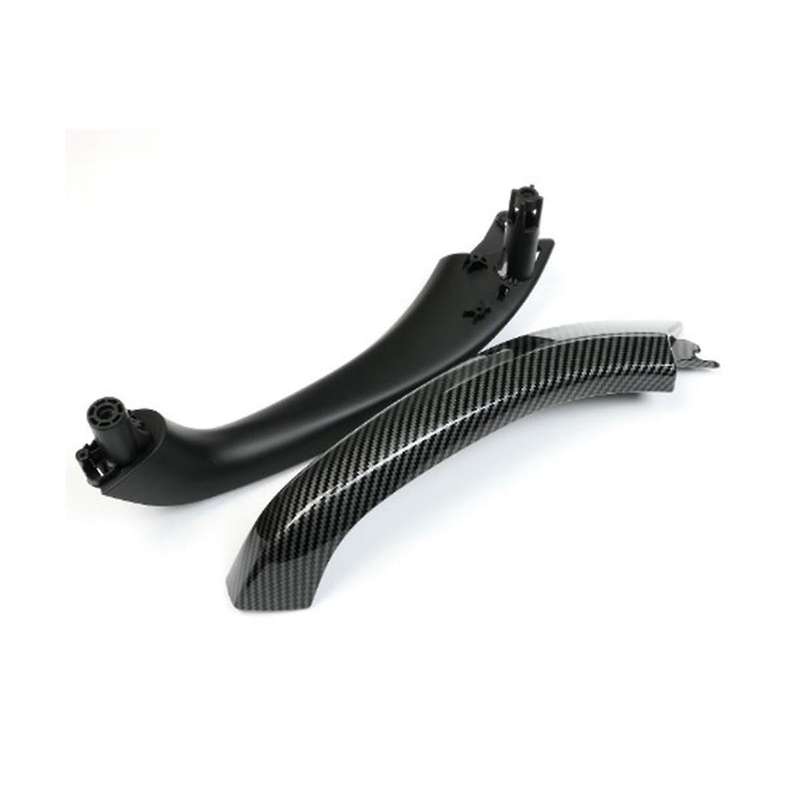 2pcs Car Abs Carbon Fiber Interior Door Handle Decorative Cover for X3 X4 G01 G02 2018 -2023
