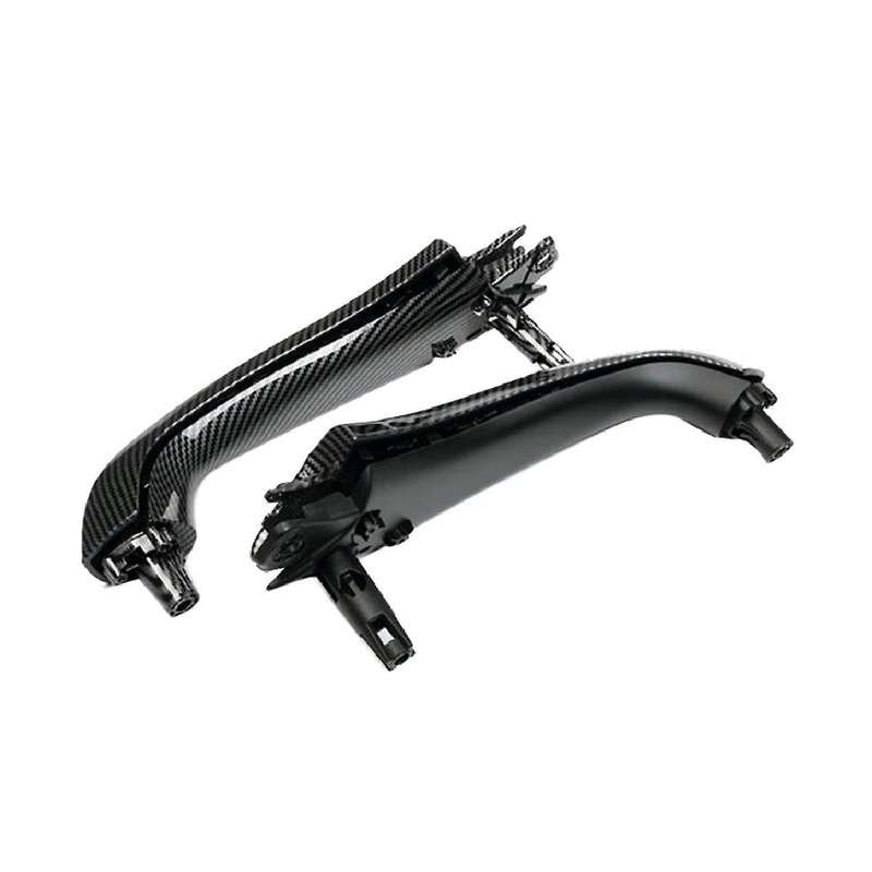 2pcs Car Abs Carbon Fiber Interior Door Handle Decorative Cover for X3 X4 G01 G02 2018 -2023