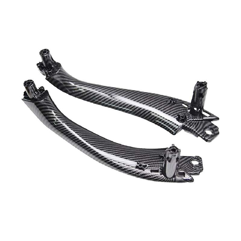 2pcs Car Abs Carbon Fiber Interior Door Handle Decorative Cover for X3 X4 G01 G02 2018 -2023