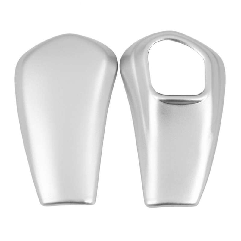 2Pcs Car ABS Chrome Gear Shift Knob Trim Cover for /-V 2012-2016