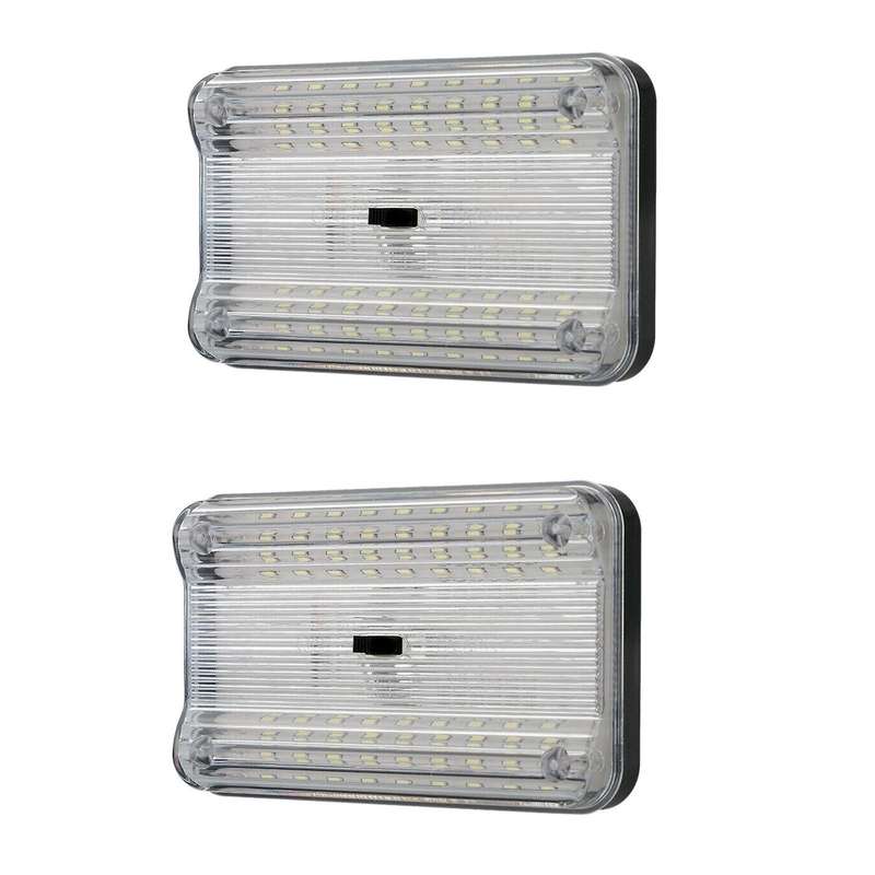 2Pcs Car 12V 36 LED Car Vehicle Interior Dome Roof Ceiling Reading Trunk Light Lamp GT-699