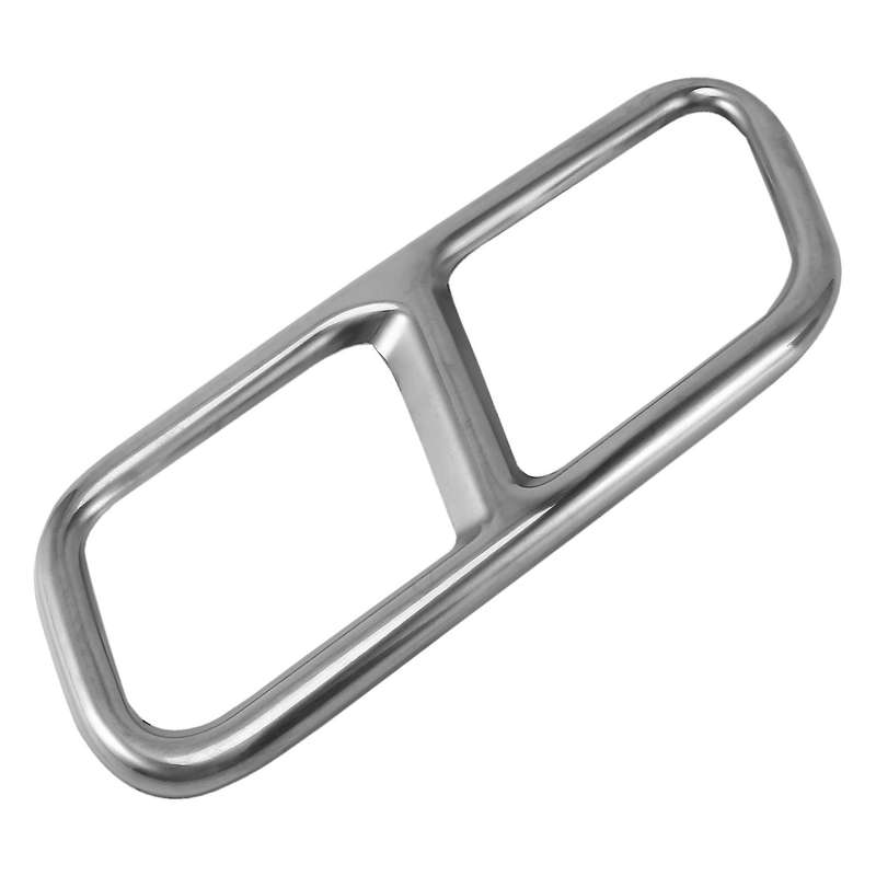 2Pcs Car Accessories Exhaust Pipe Tail Cover Trim for S R Class W222 Coupe W251 10-17 Class X166 13-