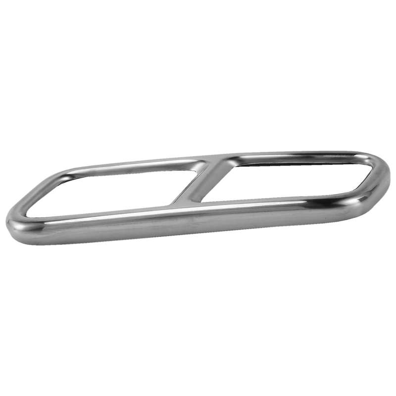 2Pcs Car Accessories Exhaust Pipe Tail Cover Trim for S R Class W222 Coupe W251 10-17 Class X166 13-
