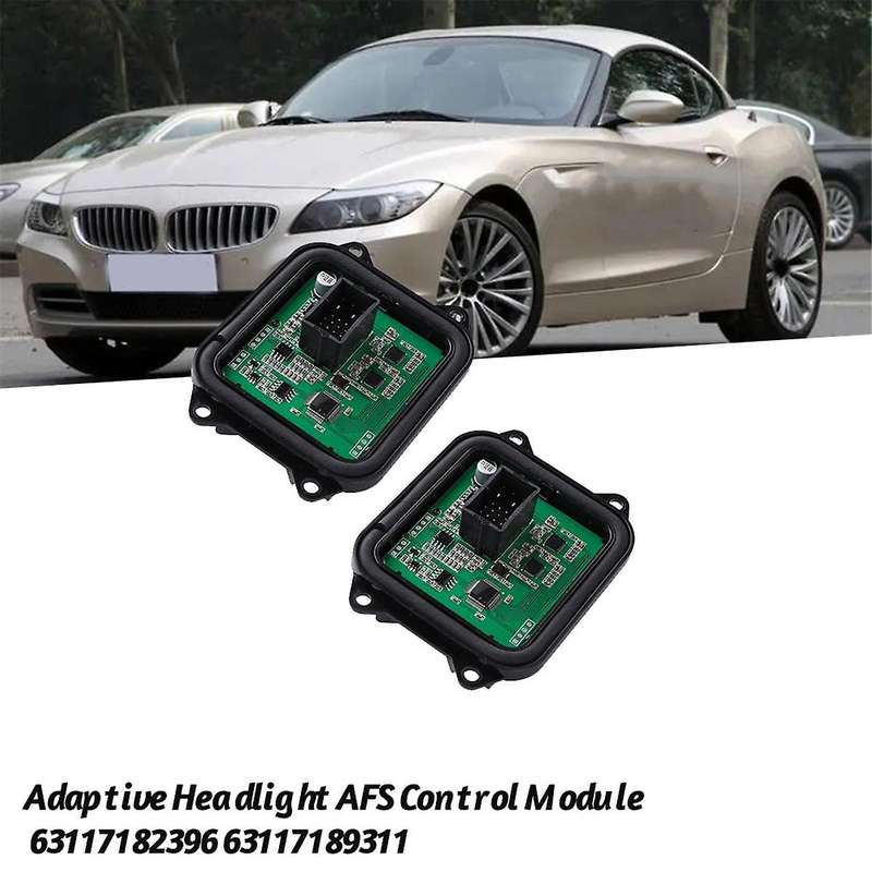 2pcs Car Adaptive Headlight AFS Control Module 63117182396 for E90 E92 E93 E70 X5 E71 X6 E72 X6 E89