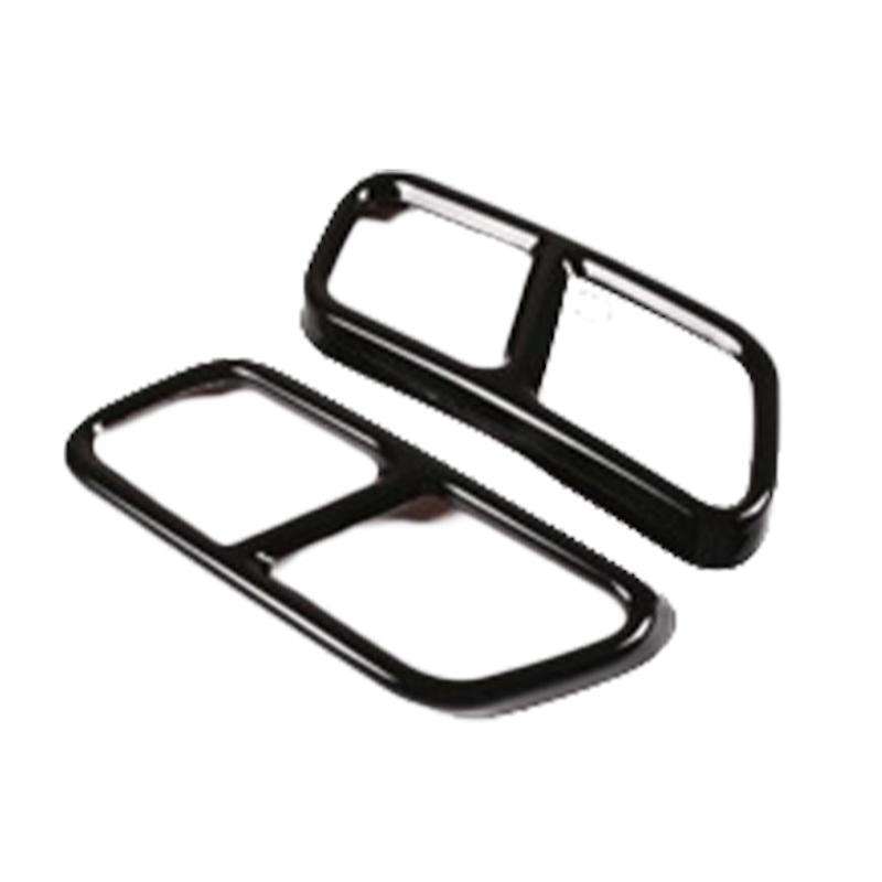 2Pcs Car Accessories Exhaust Pipe Tail Cover Trim for S R Class W222 Coupe W251 10-17 Class X166 13-