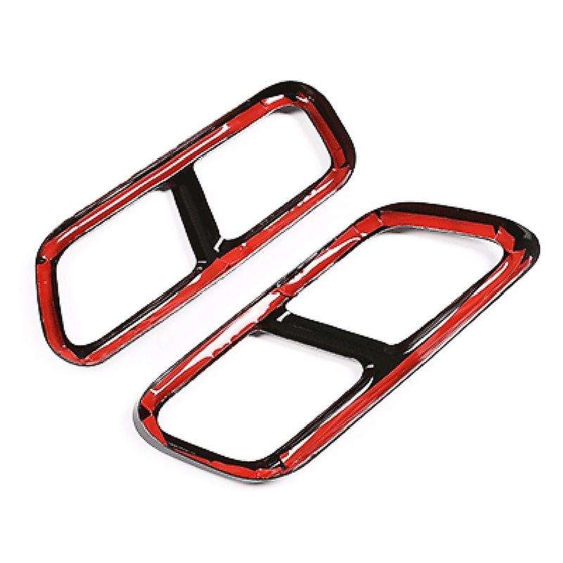 2Pcs Car Accessories Exhaust Pipe Tail Cover Trim for S R Class W222 Coupe W251 10-17 Class X166 13-