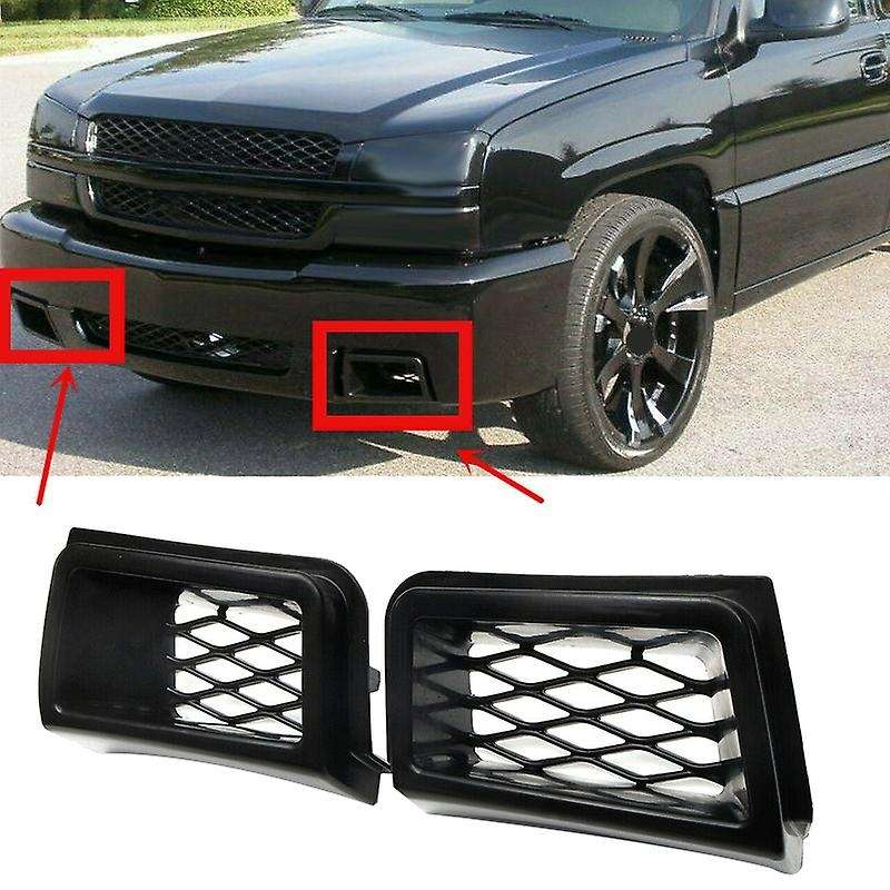 2Pcs Car Air Duct Style Front Bumper Caliper for 1500 03-07