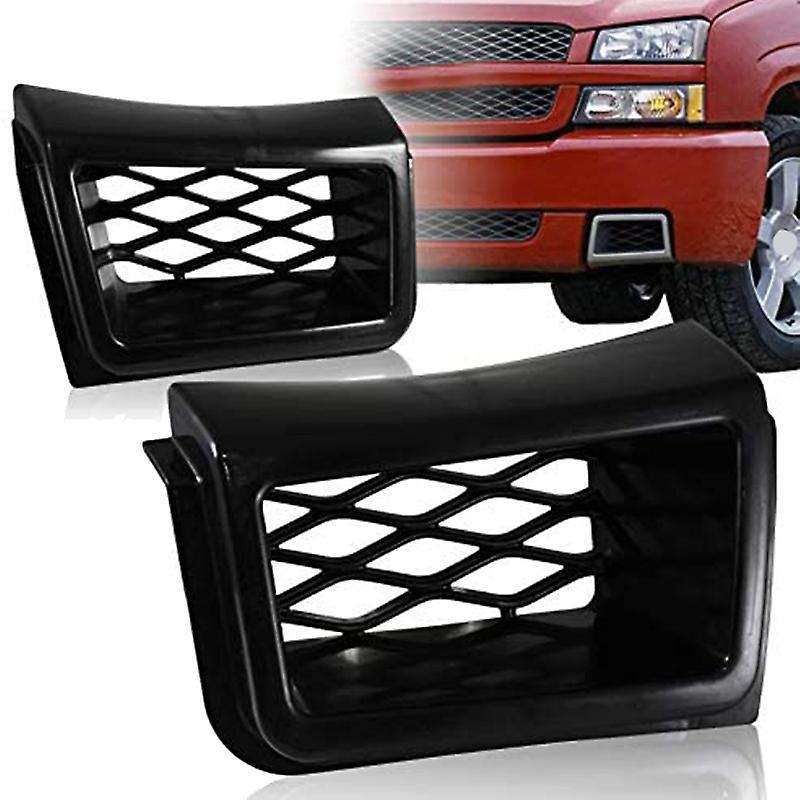 2Pcs Car Air Duct Style Front Bumper Caliper for 1500 03-07