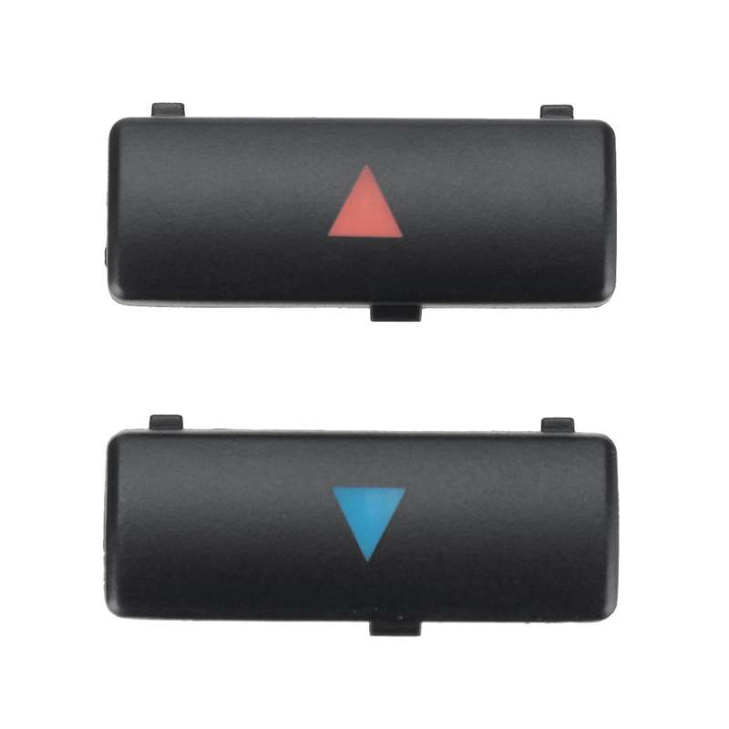 2pcs Car Air Conditioner A / C Temperature Control Panel Switch Button Key Cover for Bmw X5 E39 E53