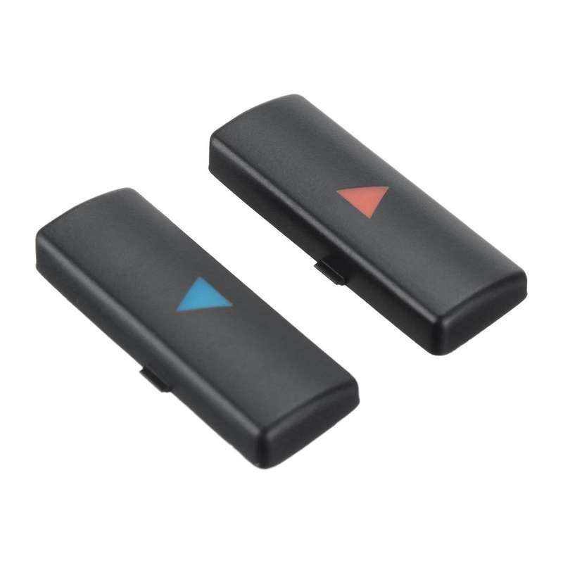 2pcs Car Air Conditioner A / C Temperature Control Panel Switch Button Key Cover for Bmw X5 E39 E53