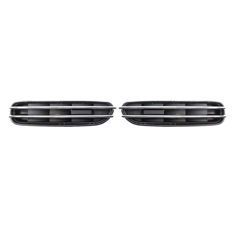 2Pcs Car Air Flow Side Vents Mesh Grill for E60 M5 E61 E39 E90 M3 E90