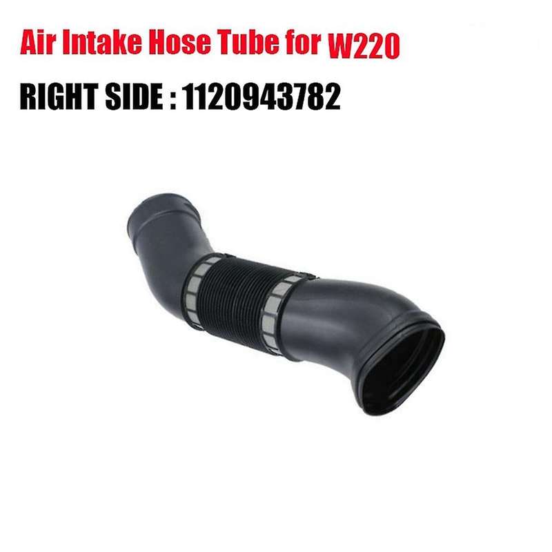 2pcs Car Air Intake Duct Hose 1120943782 1120943682 for W220 S280 S320 S350 1999-2005