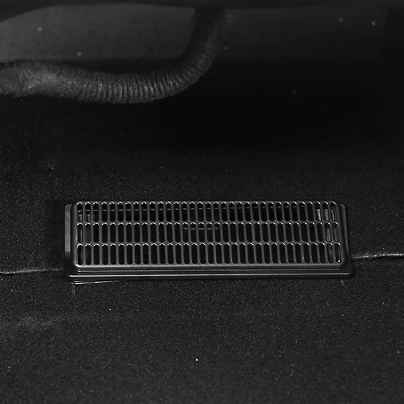 2Pcs Car Air Outlet Cover for Model Y 2020 2021 Under Seat Anti-Blocking Dust Cover Accessories