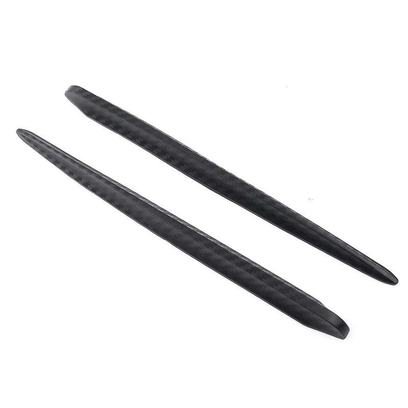 2Pcs Car Anti-Scratch Strip 6-Inch Bumper Protector Corner Guard Rearview Mirror Anti-Scratch Strip