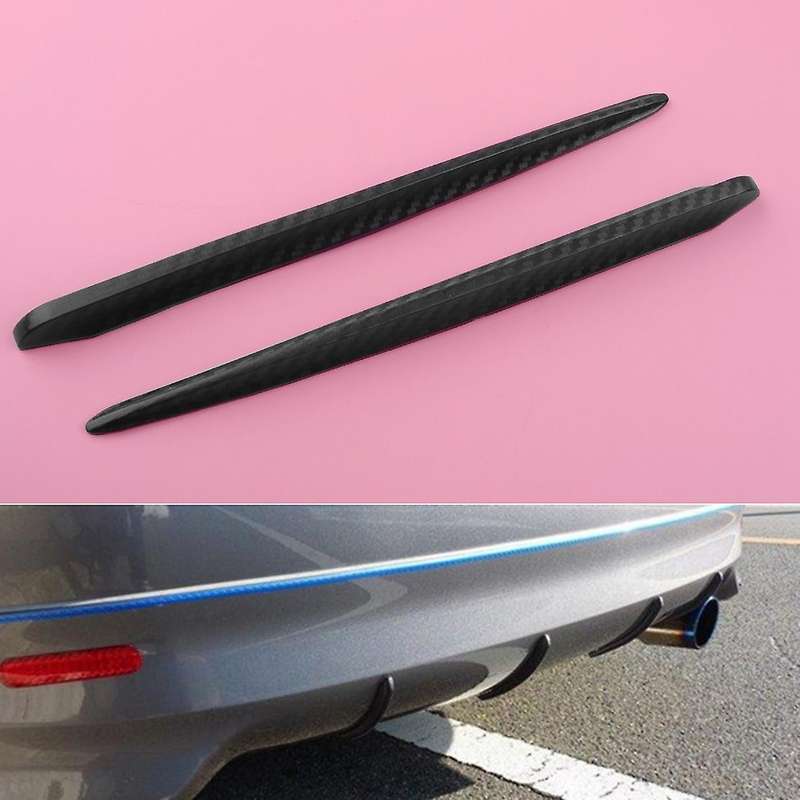 2Pcs Car Anti-Scratch Strip 6-Inch Bumper Protector Corner Guard Rearview Mirror Anti-Scratch Strip