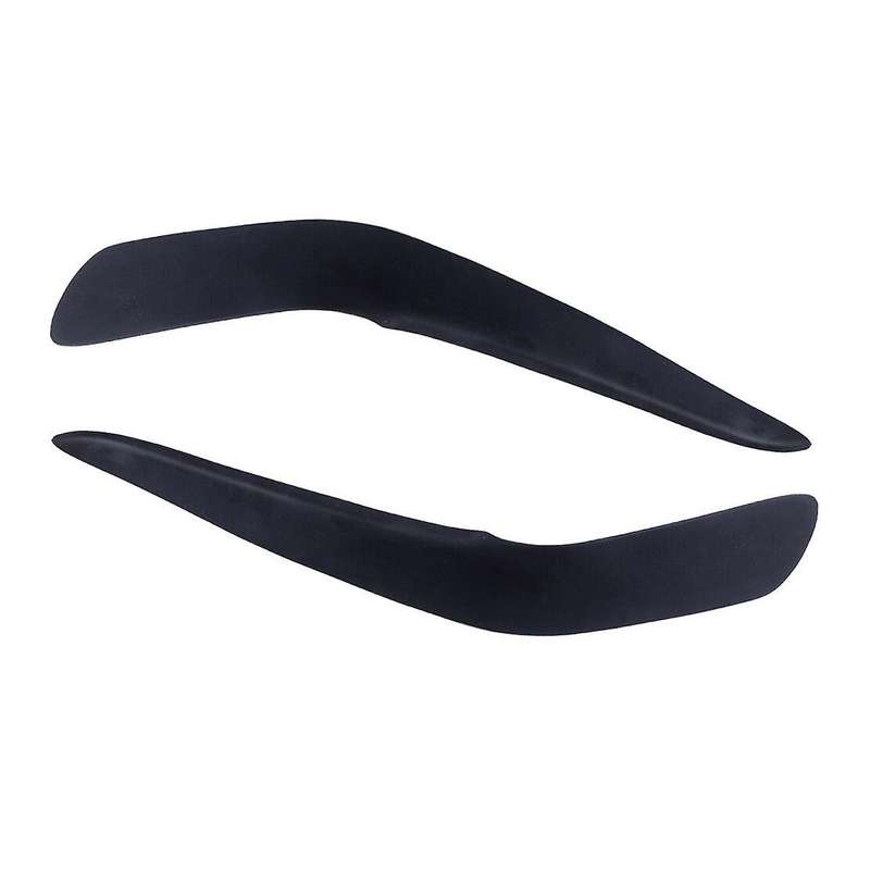 2Pcs Car Black Headlight Eyelid Eyebrow Cover Trim Fit for IS200 1999-2004