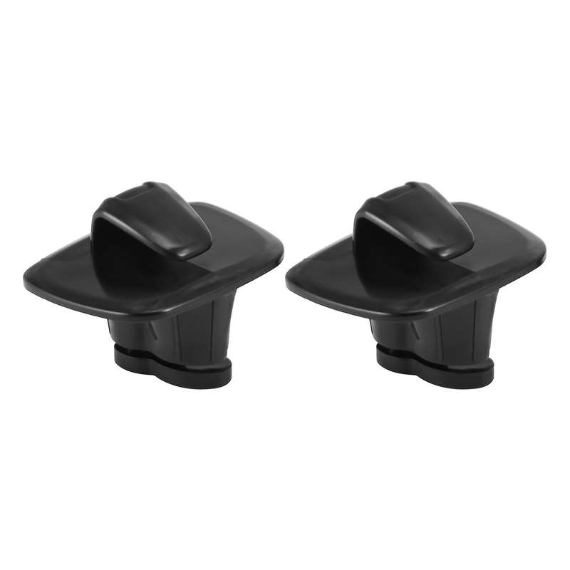 2Pcs Car Black ABS Interior Roof Hooks Compatible Volvo V90 S90 XC40 XC60