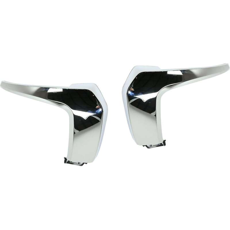 2Pcs Car Bumper Face Bar Trims Molding for 2016-2018 6407A145 6407A146