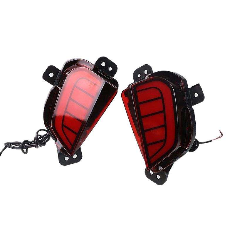 2Pcs Car Bumper Lamp for Rear Light 2016 2017 2018 2019 Year Car Accessories LED Tail Light Tail Lig