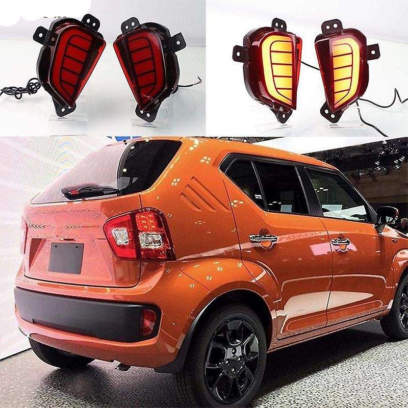 2Pcs Car Bumper Lamp for Rear Light 2016 2017 2018 2019 Year Car Accessories LED Tail Light Tail Lig