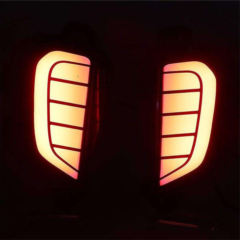 2Pcs Car Bumper Lamp for Rear Light 2016 2017 2018 2019 Year Car Accessories LED Tail Light Tail Lig
