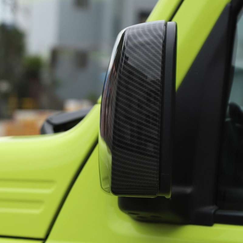 2Pcs Car Carbon Fiber Rearview Mirror Cover for 2019-2020