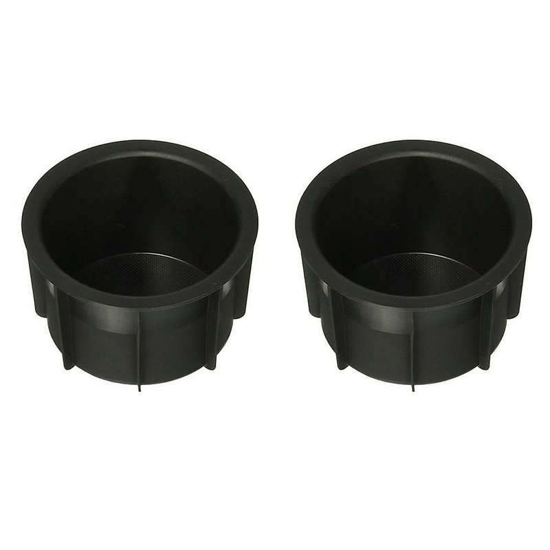 2Pcs Car Center Console Cup Holder Inserts Rubber Liner for 2010-2020 4Runner 66991-35030