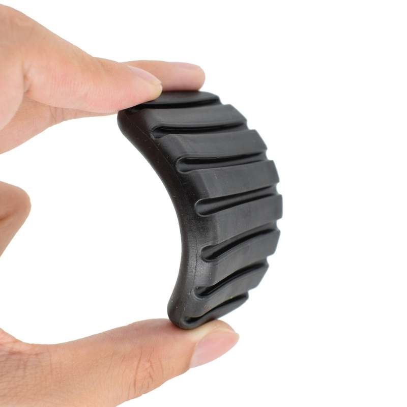 2Pcs Car Clutch Brake Rubber Pedal Pad Replacement Cover for Modus Trafic Twingo Kangoo Espace Sceni