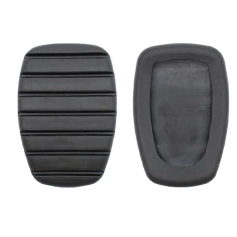 2Pcs Car Clutch Brake Rubber Pedal Pad Replacement Cover for Modus Trafic Twingo Kangoo Espace Sceni