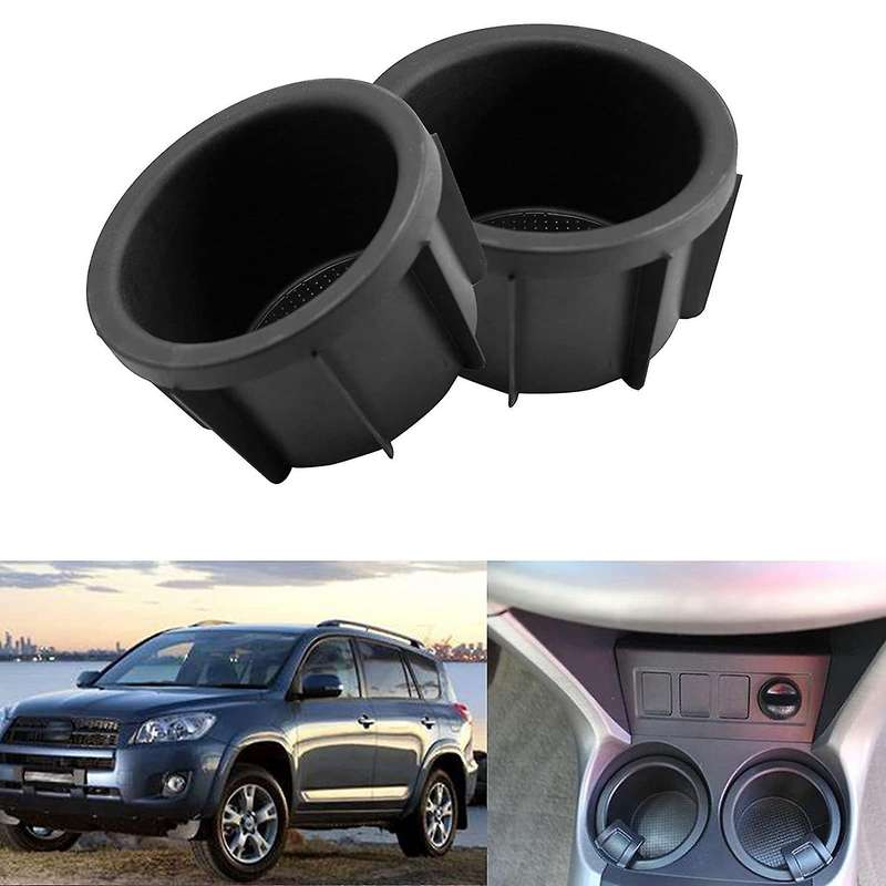 2Pcs Car Cup Holder Console Box Cup Holder Insert Compatible for 2006-2011 55618-42040 5561842040