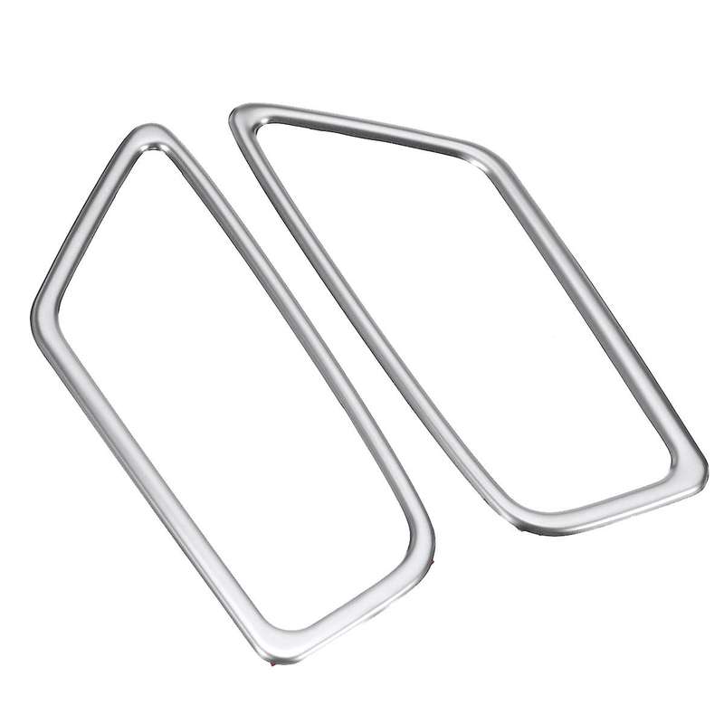 2Pcs Car Dashboard Air Outlet Vent Cover Trim Frame Sticker for Atlas Boyue NL-3 X70 2017-2019