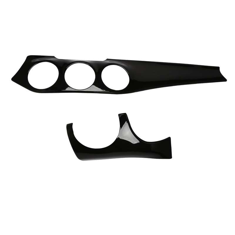 2pcs Car Dashboard Center Console Air Condition Panel Decoration for W176 Gla X156 Cla C117 2013-201