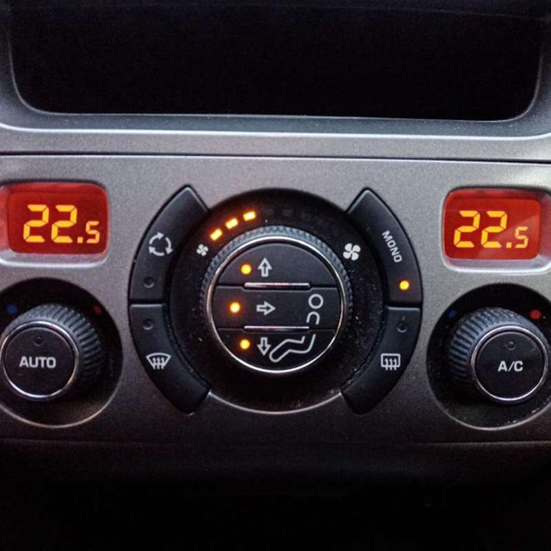2Pcs Car Display Screen Air Conditioning Information Screen Pixel Repair for 308 308CC 2007-2013