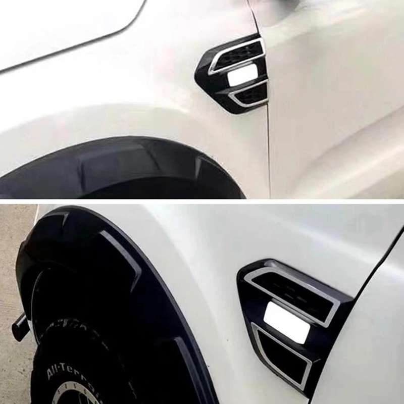 2Pcs Car Door Cover LED Daytime Running Light Day Lights for T7 T8 EVERST 2015-2018