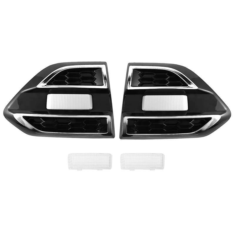 2Pcs Car Door Cover LED Daytime Running Light Day Lights for T7 T8 EVERST 2015-2018