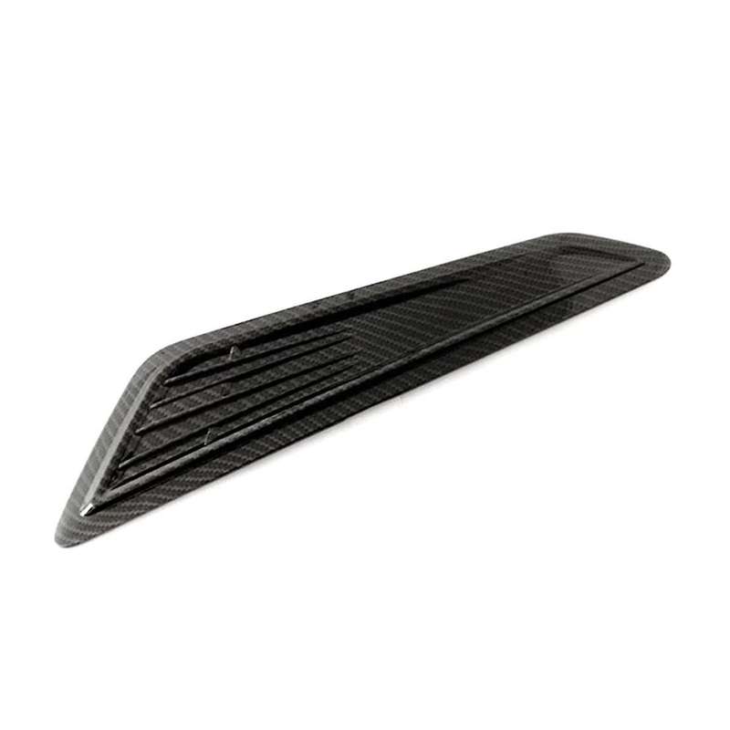 2pcs Car Decorative Front Hood Vent Covers Front Bonnet Hood Air Car Vent Scoop Cover Sticker Car A