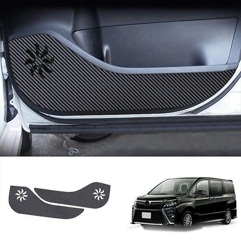 2Pcs Car Door Anti-Kick Pads Car Door Anti-Scratch Pads Door Anti-Kick Protective Cover for Voxy 201