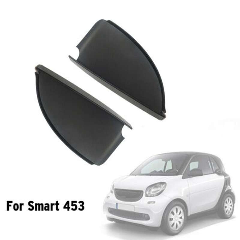 2Pcs Car Door Handle Storage Box Container Glove Auto Organizer for New Smart 453 Fortwo 2015-2019