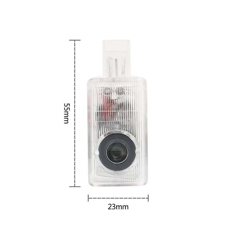 2Pcs Car Door Logo Projector Lights LED Illumination Light Welcome Lights for