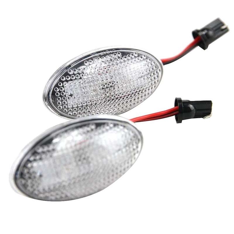 2Pcs Car Dynamic LED Side Repeater Indicator Light Flowing Side Marker Signal Lamp for Mini R50 R52