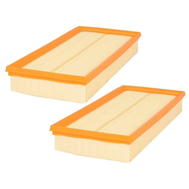 2Pcs Car Engine Air Filter Cleaner LR011593 LR161843 Fit for Range Sport LR4 2010-2016