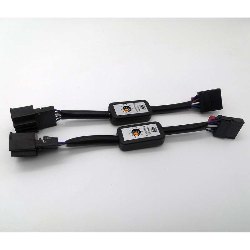 2Pcs Car Dynamic Turn Signal Light LED Tail Light Module Cable Harness for GLI 2017-2018 16D 945 427