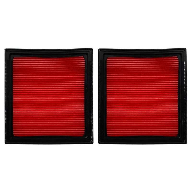 2Pcs Car Engine Air Filter for 370Z 350Z QX50 Q40 Q60 EX35 EX37 G37 G35 G25 16546-JK20A