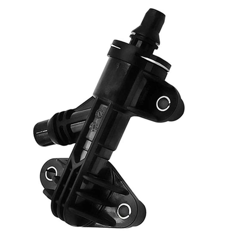 2pcs Car Engine Coolant Thermostat Thermostat Cooling Water Outlet 17217599546 for 5 Series 7 Series