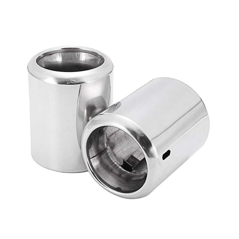 2pcs Car Exhaust Pipe Mufflers Stainless Steel Micropole Muffler Tail Pipes for 6 -4 -5 Cx5 Atenza 2