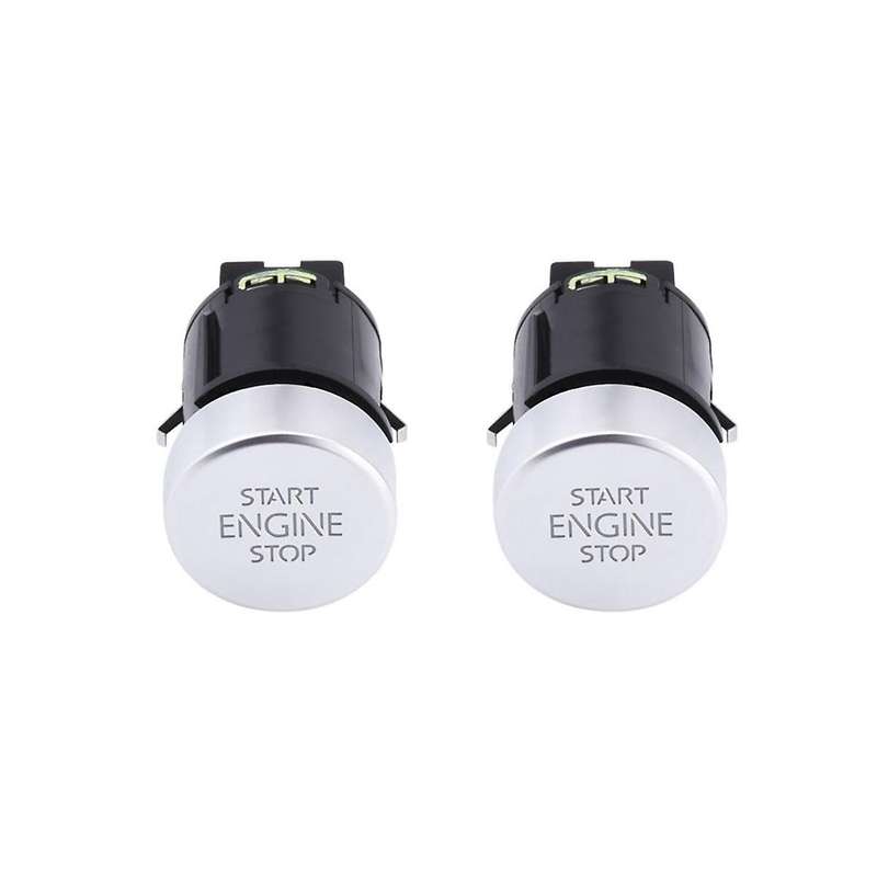 2pcs Car Engine Start Stop Button Switch for 2008-2016 2011-2016 7n 5n0959839 5n0 959 839