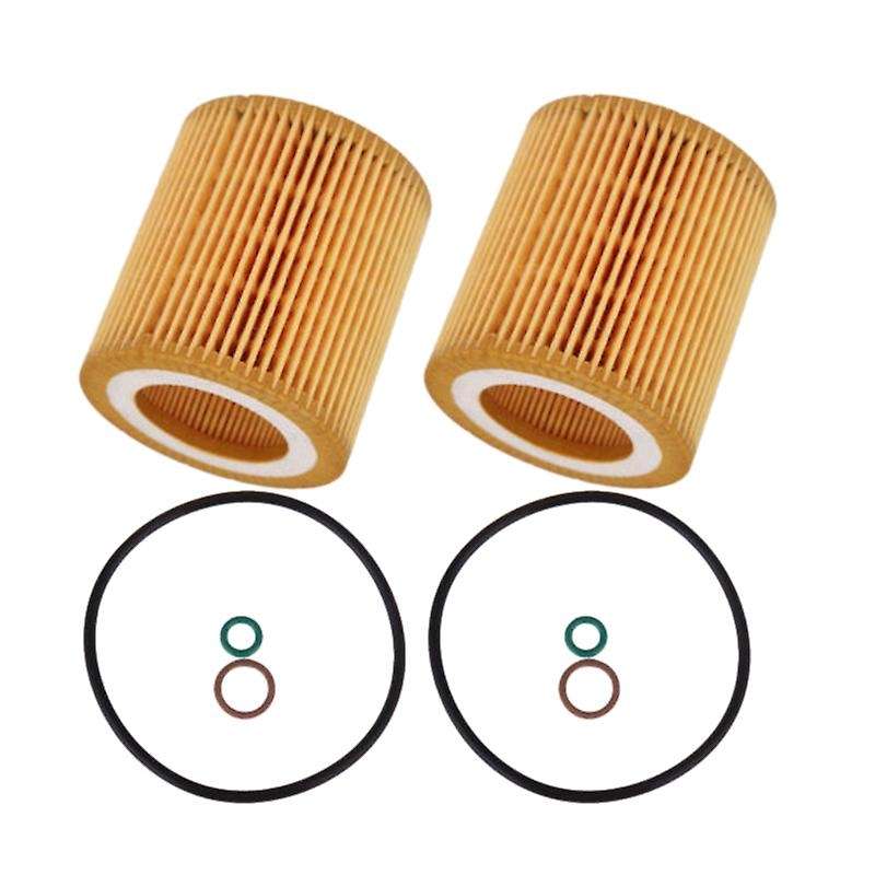 2Pcs Car Engine Oil-Filter for HU816X 11427541827